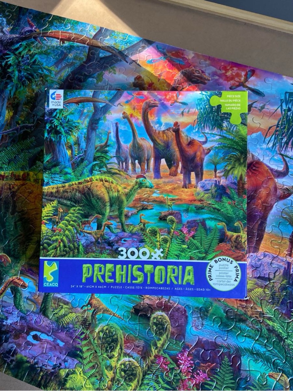 Ceaco Prehistoria 300-Piece Jigsaw Puzzle (2019)